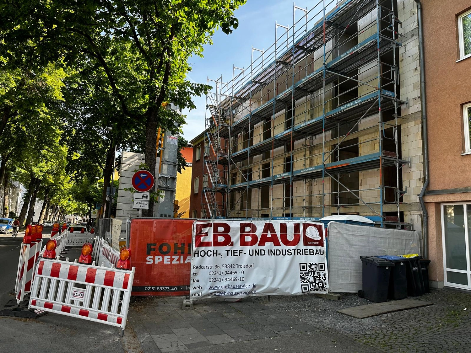 EB BAU SERVICE GmbH – Bauunternehmen –  Mehrfamilienhaus Dellbrück 